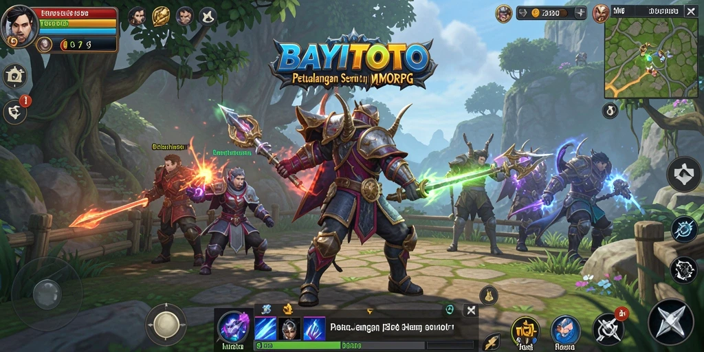 Tampilan gameplay BAYITOTO yang menakjubkan di dunia MMORPG.