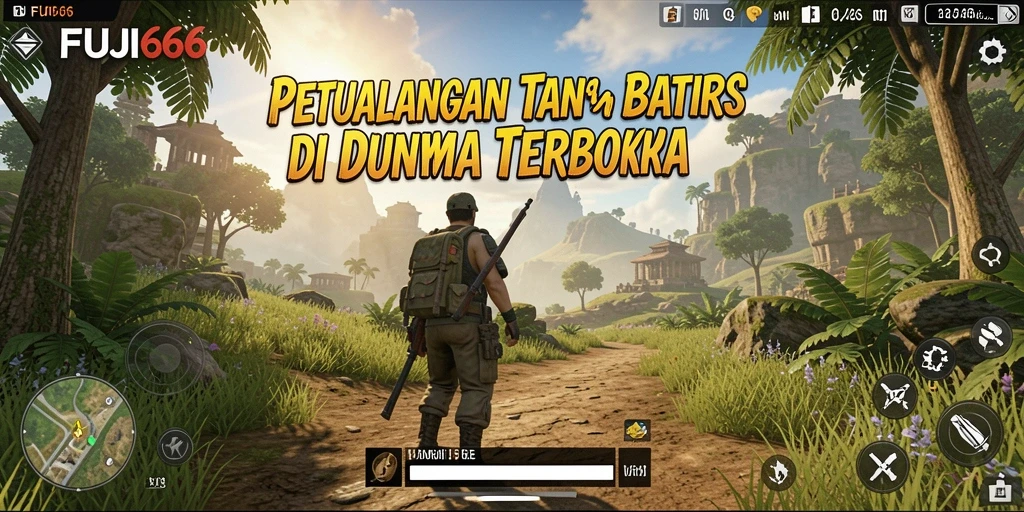 Tangkapan layar gameplay FUJI66 dengan eksplorasi dunia terbuka yang menakjubkan.