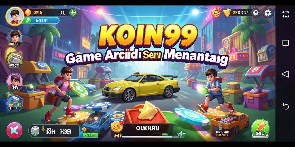 Tampilan menarik dari gameplay seru KOIN99 di layar.
