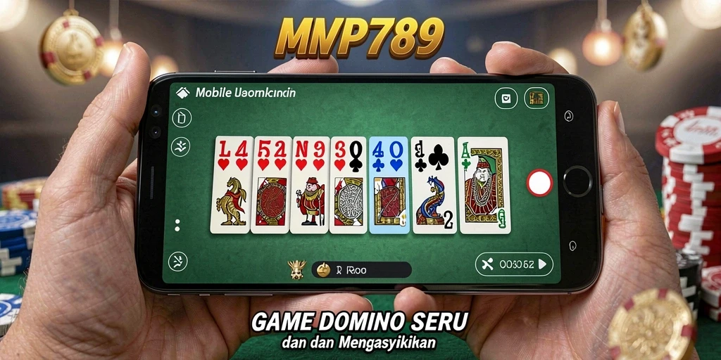 Tampilan gameplay Domino yang menantang dan menyenangkan di MVP789.