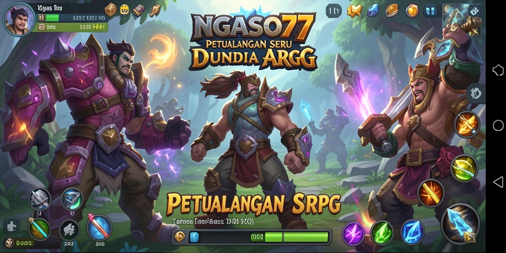 Tampilan menarik dari petualangan di NGASO77.