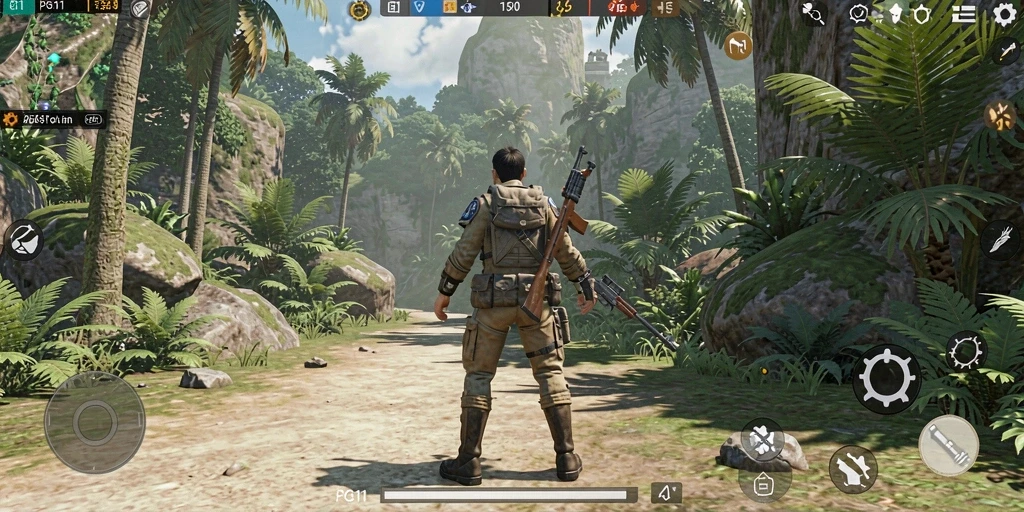 Tampilan gameplay PG11 yang mencerminkan pengalaman simulasi realistis.