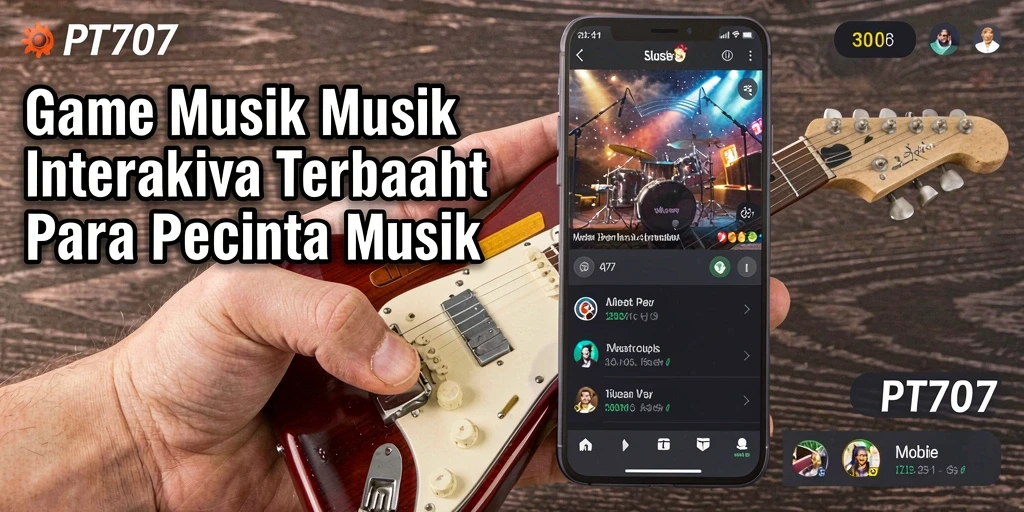 Tampilan gameplay PT707 yang menarik dan interaktif.