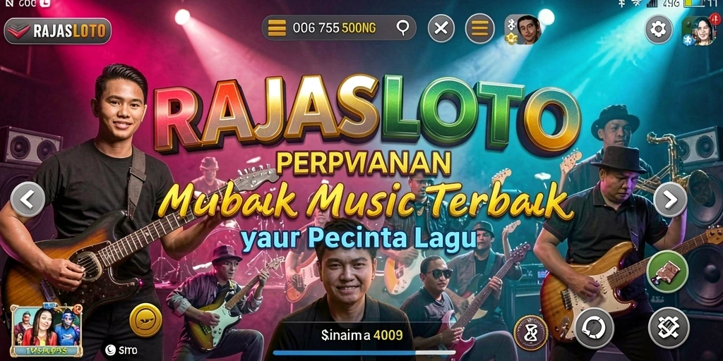 Tampilan gameplay RAJASLOTO yang seru dan interaktif.
