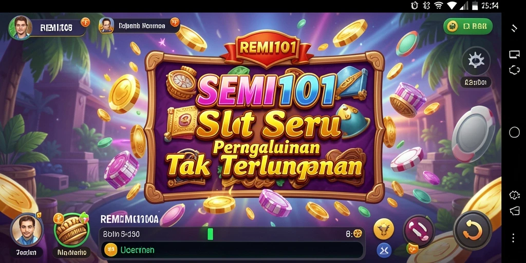 Screenshot utama REMI101 menampilkan gameplay Slot yang menarik dan dinamis.