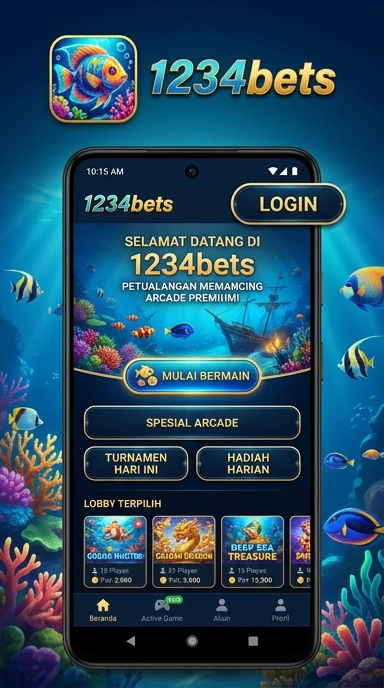 Tangkapan layar aplikasi 1234bets menampilkan antarmuka yang ramah pengguna.