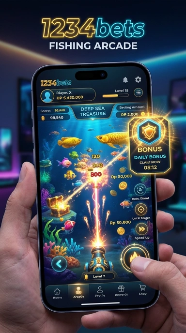 Screenshot fitur terbaru di aplikasi 1234bets yang memudahkan pengunduhan.